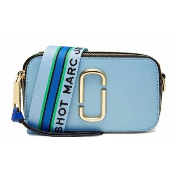 Marc Jacobs The Snapshot Camera Bag LIGHT BLUE - Picture 1 of 5